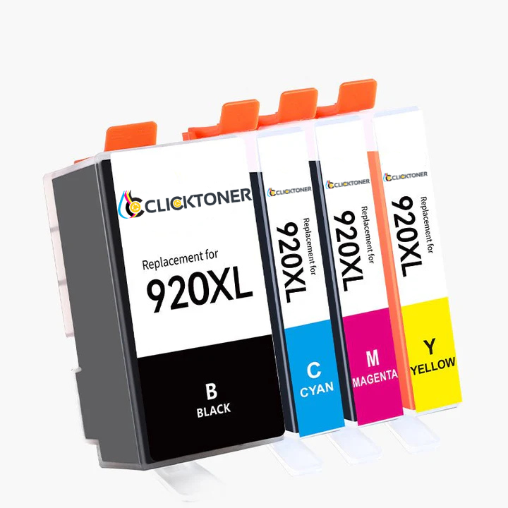 HP 920XL Cartouche d'encre compatible - 4 Couleurs | Recyclée et écologique - Format XL
