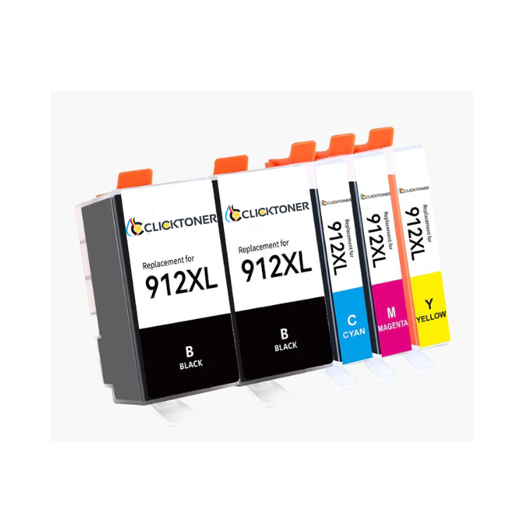 HP 912XL Cartouche d'encre Compatible - 4 Couleurs | Grande Capacité | Haute performance