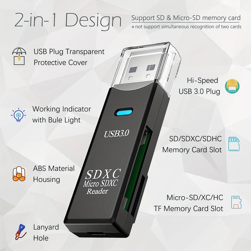 Lecteur De Carte SD USB