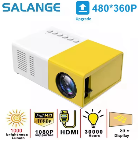 SHOP-STORY - Mini vidéo projecteur Portable et Compact avec Accessoires