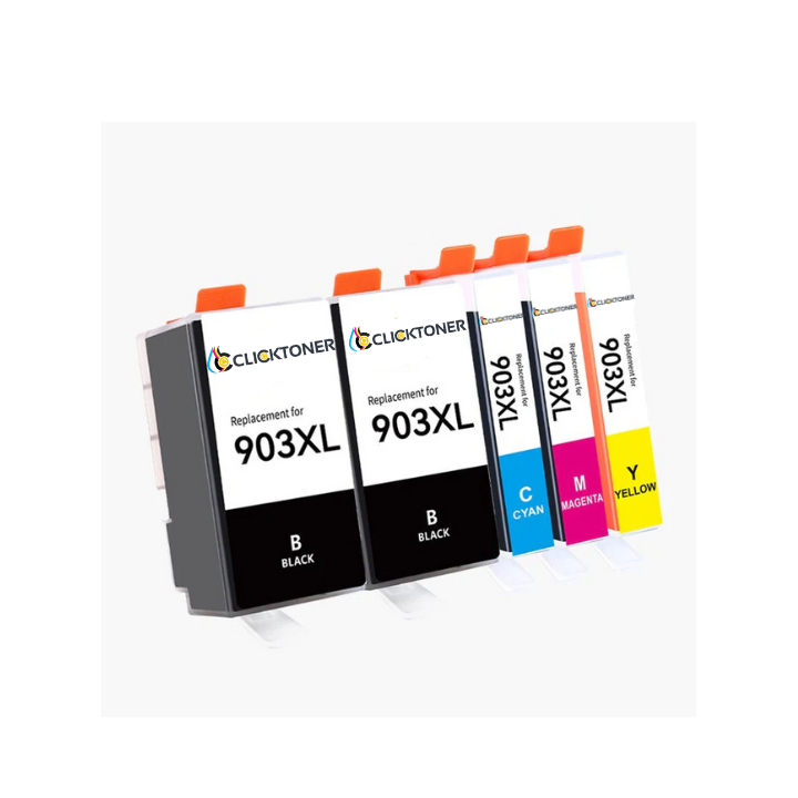 HP 903XL Cartouche d'encre compatible - 4 Couleurs | Recyclée et écologique - Format XL